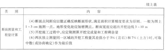 水利水電開挖工程測(cè)量