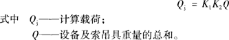 起重機(jī)選用的基本參數(shù)