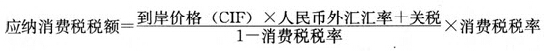 消費(fèi)稅的計算