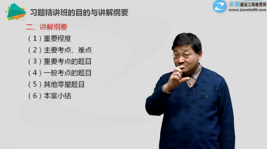 豐景春老師告訴你習(xí)題精講班能帶給你什么？內(nèi)附理論與法規(guī)免費(fèi)講解