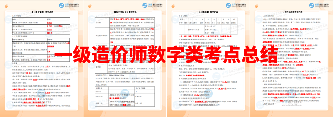 數(shù)字考點總結 數(shù)字考點總結