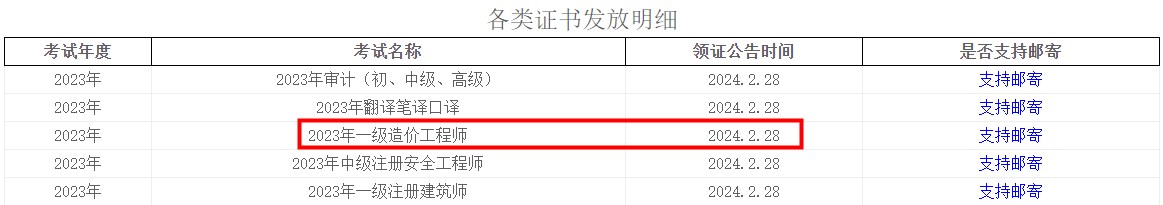 一造證書領取時間